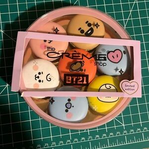 BTS BT21 official macaroon lip balm limited edition set